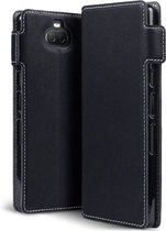 Qubits - slim wallet hoes - Sony Xperia 10 - Zwart
