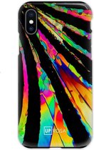 Uprosa - backcover hoes - Geschikt voor iPhone X / XS - Topaz Cleavage
