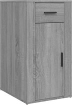 vidaXL Armoire de bureau Gris Chêne Sonoma 40 x 49 x 75 cm Bois traité