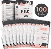 Mammie Moedermelk Bewaarzakjes met Schenktuit - Extra Groot - 300 ML - 100 stuks - Borstvoeding Bewaarzakje - BPA vrij