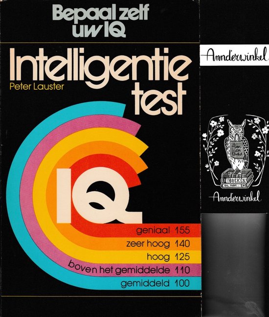 Intelligentie-test - Lauster - cover