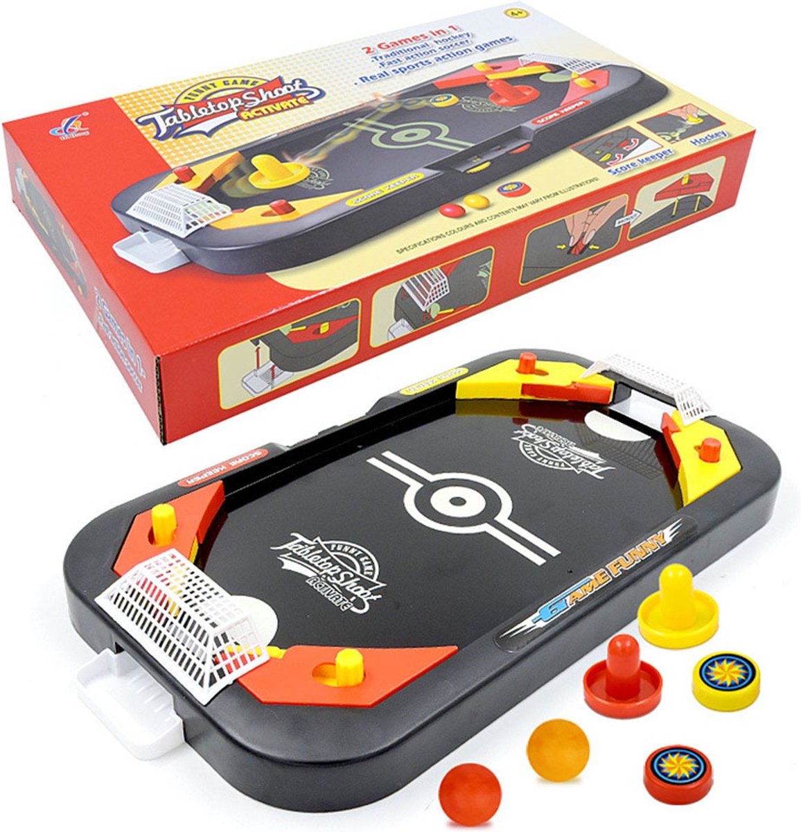 Jeu de Football de Table Mini, jouets interactifs, jeu de société, de  flipper, pour adultes, enfants et famille