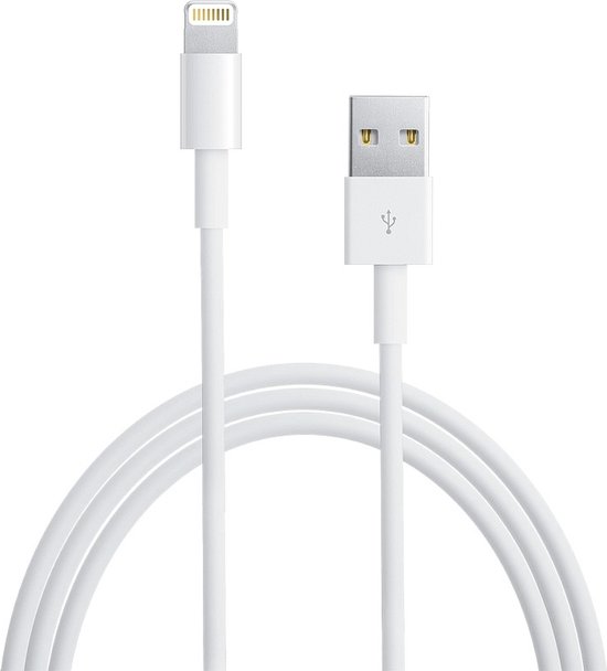 Apple USB kabel naar lightning - 1 meter