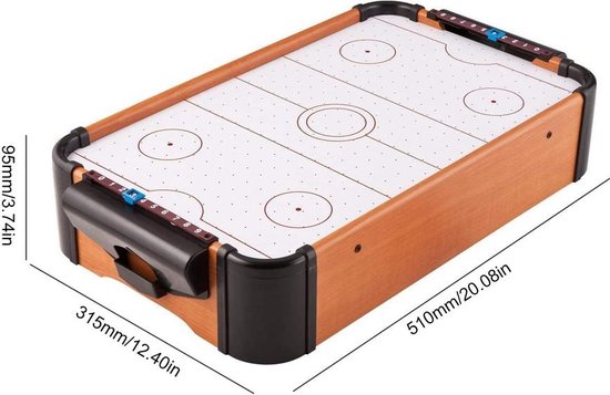 Thumbnail van een extra afbeelding van het spel Mini Air Hockey Spel Tafel Familie Spelletje Kinderen Hockey Game Educatief Interactief Speelgoed