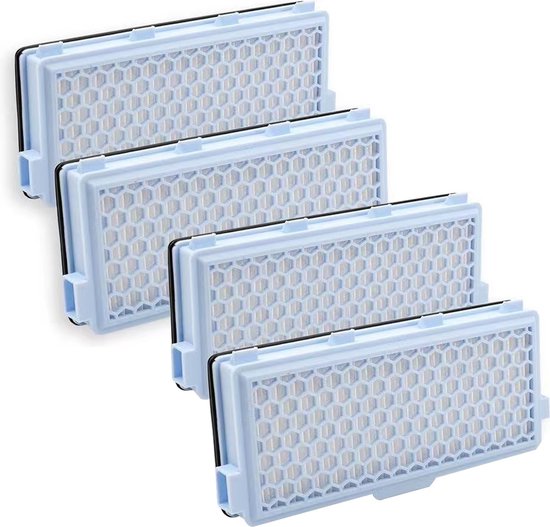 Actieve HEPA Filter Set 4 Stuks Geschikt voor Miele Classic Compact C1