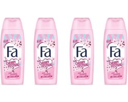 Fa Douchegel - Cherry Festival - 4 x 250 ml Limited Edition