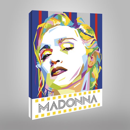 Canvas WPAP Pop Art Madonna - 50x70cm