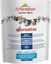 Almo Nature Alternative Droogvoer voor Katten - Steur & Rijst - 2 kg