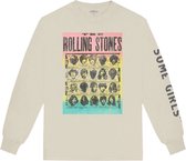 The Rolling Stones - Some Girls Longsleeve shirt - M - Creme