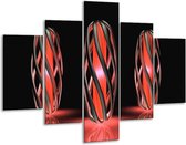 Conception de peinture sur verre | rouge noir | 100x70cm 5Liège | Tirage photo sur verre |  F004390