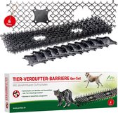 Dierenverjager-barrière 6-pack - Veelzijdige afweer tegen honden | katten | konijnen - Gardigo