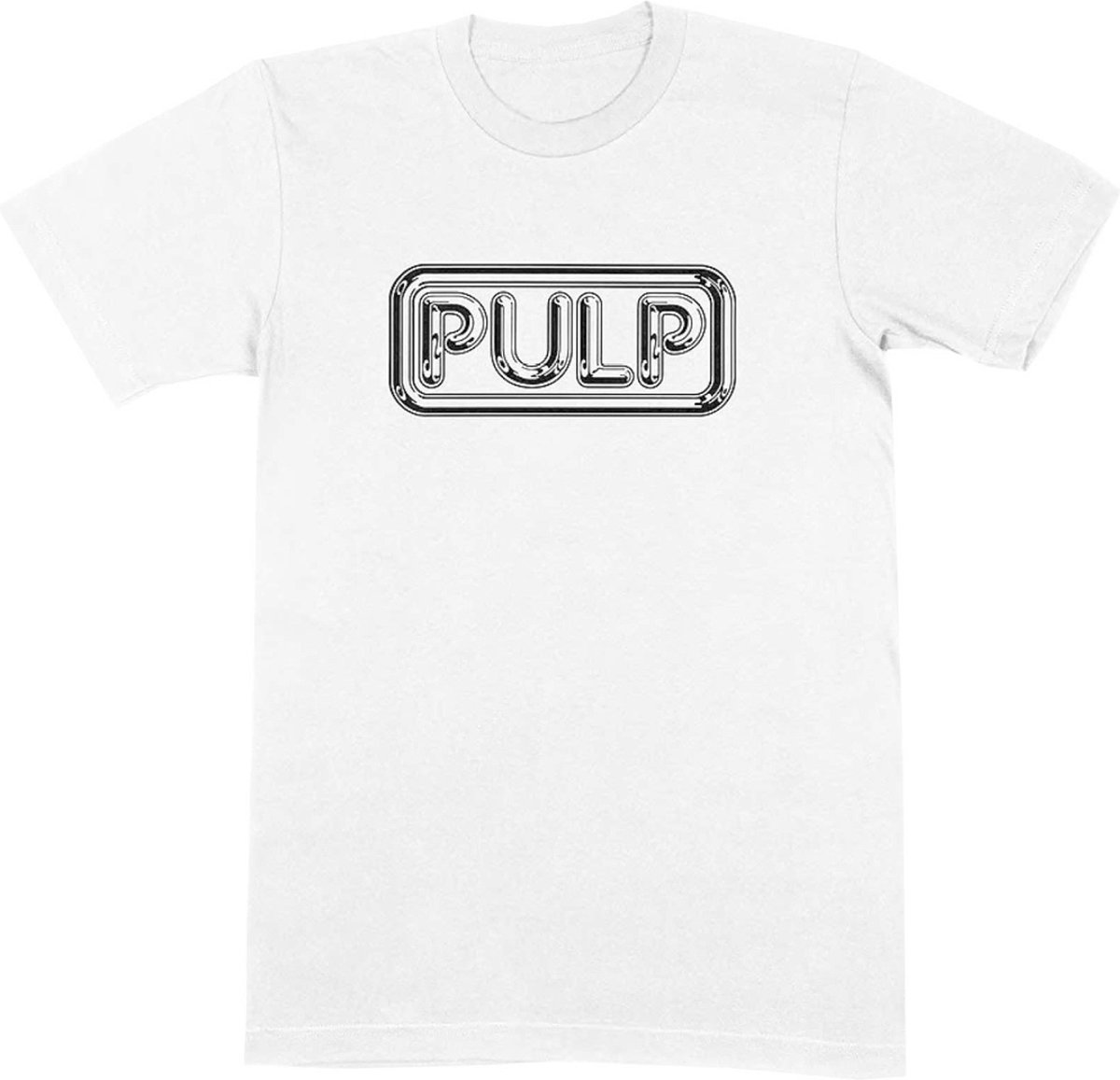Pulp - Different Class Logo Heren T-shirt - XL - Wit