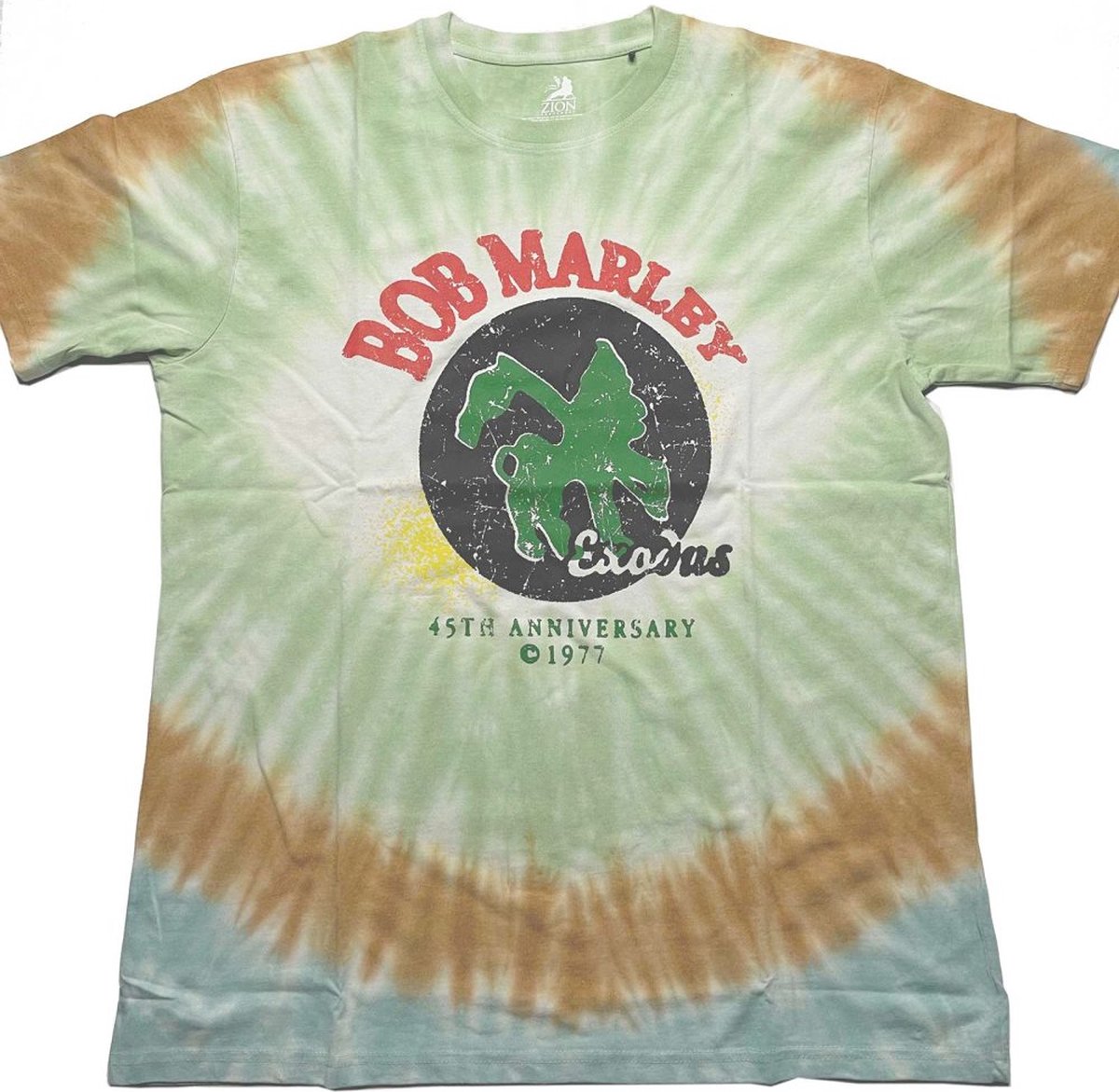 Bob Marley - 45th Anniversary Heren T-shirt - S - Multicolours