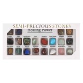 Quelque chose de différent Gemstones Healing Power Boxed Stone Set Multicolores