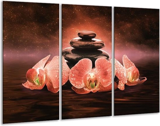 Peinture sur verre spa | Marron | 120x80cm 3 Liège | Tirage photo sur verre |  F005845