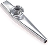 VG Kazoo muziekinstrument metaal | zilverkleurig