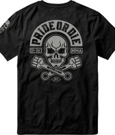 PRIDE or Die T-Shirt BUSTED KNUCKLES Zwart taille XXXL