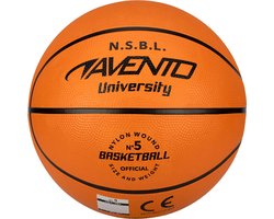 Avento Basketbal Maat 5 - Junior Squad - Oranje/Zwart