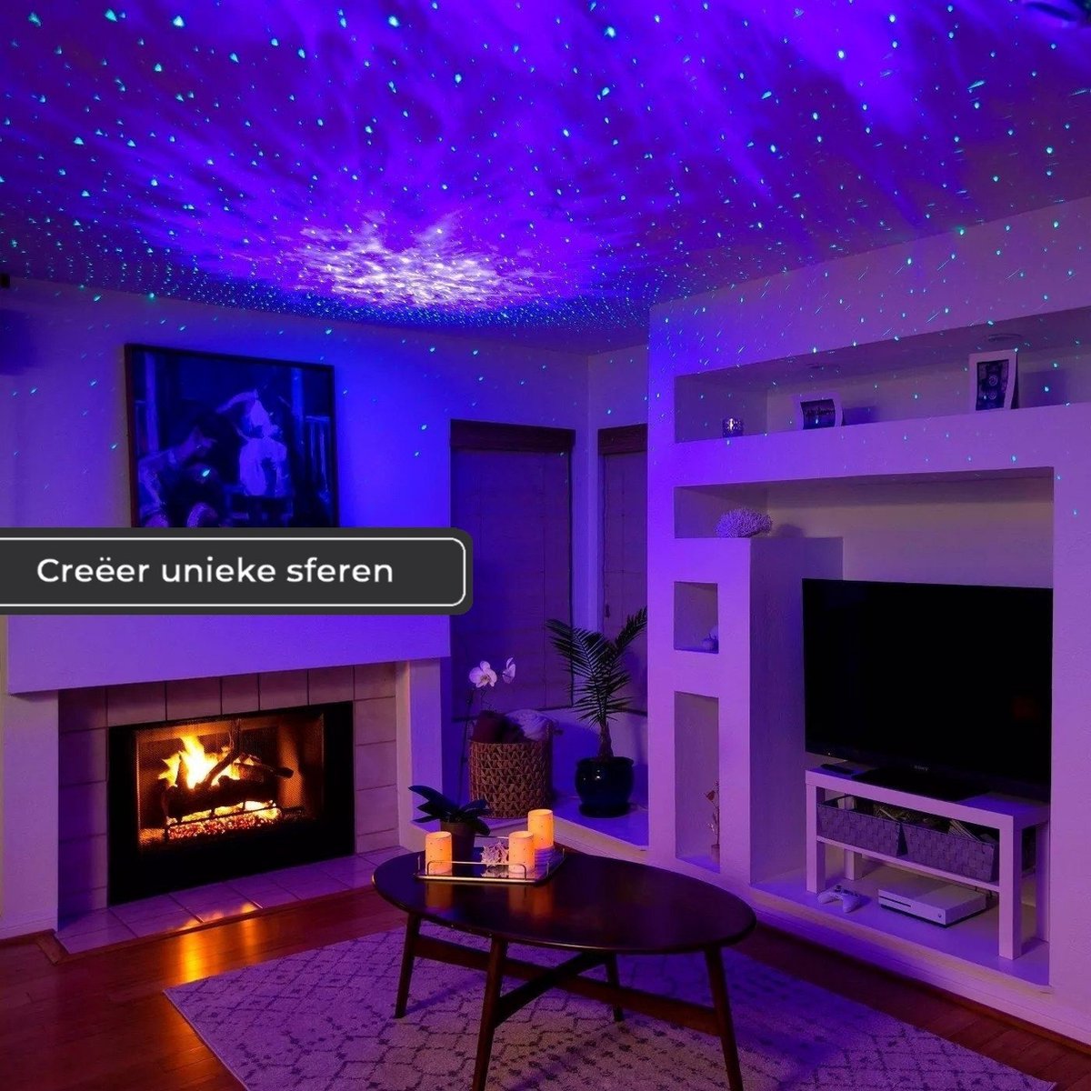 Astronaut Sterren projector - Galaxy projector - Sterrenhemel van Zedar – foto 6