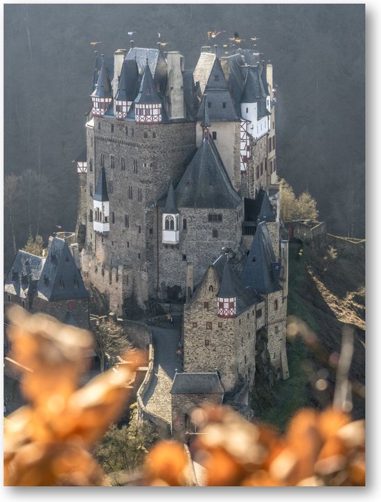 Burg Eltz - Foto op Dibond 30x40