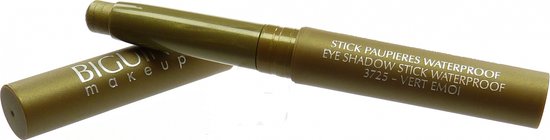BIGUINE MAKE UP PARIS STICK PAUPIERES WATERPROOF - Oogschaduw Pen - Make-Eye - 2,5 g - 3725 Vert Emoi