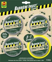 Barrière Insect Green Mirazyl Box - handige mierenlokdoosjes - natuurlijke lokstof - voor gebruik in en rond het huis - 3 + 1 gratis