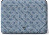 Guess 4G Triangle Laptoptas voor o.a. Apple MacBook (13"/14") - Blauw