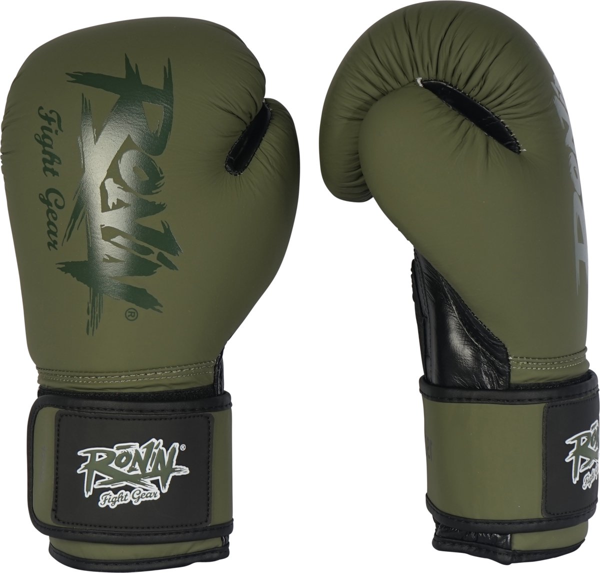 Ronin Fighter Bokshandschoen groen/zwart 14oz