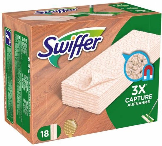 Swiffer Droge Vloerdoekjes Houten vloeren 18 stuks