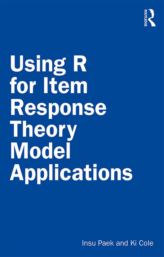 Using R for Item Response Theory Model Applications - cover