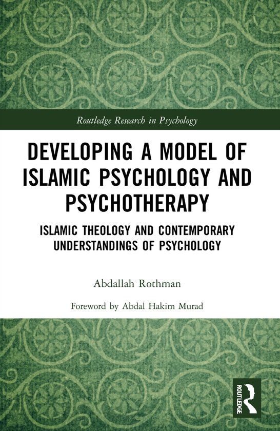 Foto: Routledge research in psychology developing a model of islamic psychology and psychotherapy