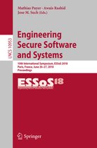 Theoretical Computer Science and General Issues- Engineering Secure Software and Systems