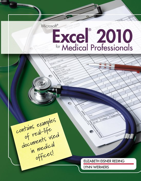 Ms Office Excel 2010 For Medical Professionals - cover