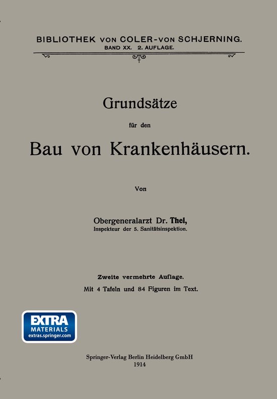 Bibliothek von Coler-von Schjerning- Grundsätze für den Ba ... - cover