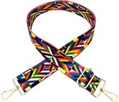 Schouderband voor Tas - Draagband - 4 cm - Multicolor