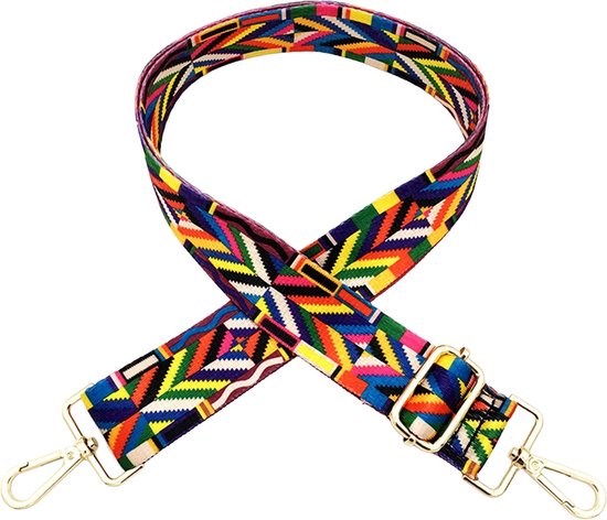 Schouderband voor Tas - Draagband - 4 cm - Multicolor