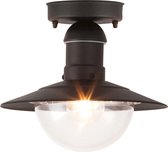 Rabalux - Plafondlamp voor buiten / Diameter: 24 cm - Zwart