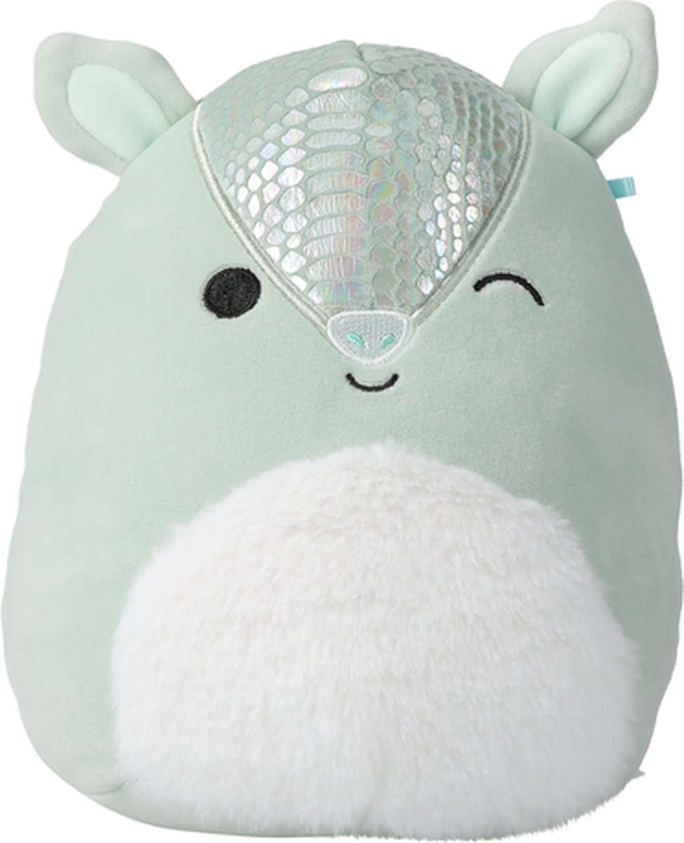 Squishmallow Knuffel 13CM Arilla the Green Armadillo