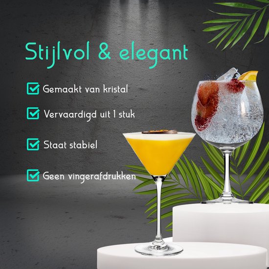WMF Easy Plus Gin Gläser Set 6-teilig, Tumbler Glas 300 ml, Whisky Gläser, spülmaschinengeeignet