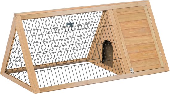 Klein tuinhuis ECO standaard met schuin dak, kleur: naturel