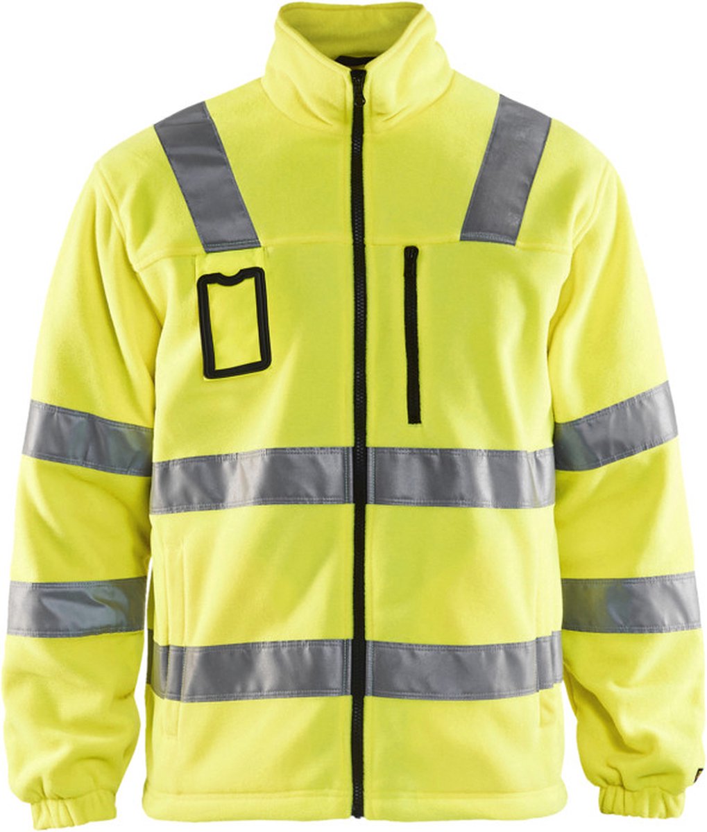 Blåkläder 4853-2560 Fleecejas High Vis Geel maat XL