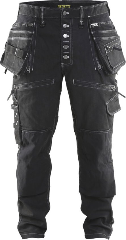 Blaklader Baggy denim stretch X1900 1999-1141 - Zwart - D84