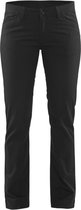 Blaklader Dames chino 2-weg stretch 7165-1830 - Zwart - D21