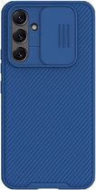 Geschikt voor Nillkin Samsung Galaxy A54 CamShield Hoesje met Camera Slider Blauw