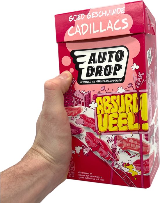 Auto Drop Schuim Cadillacs Beroemde Bosvruchtrode XXL Verpakking bol
