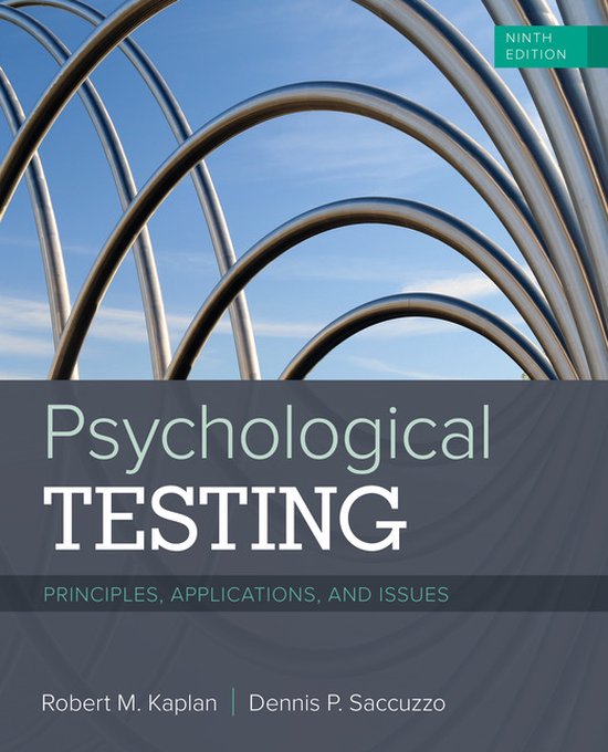 Psychological Testing - cover