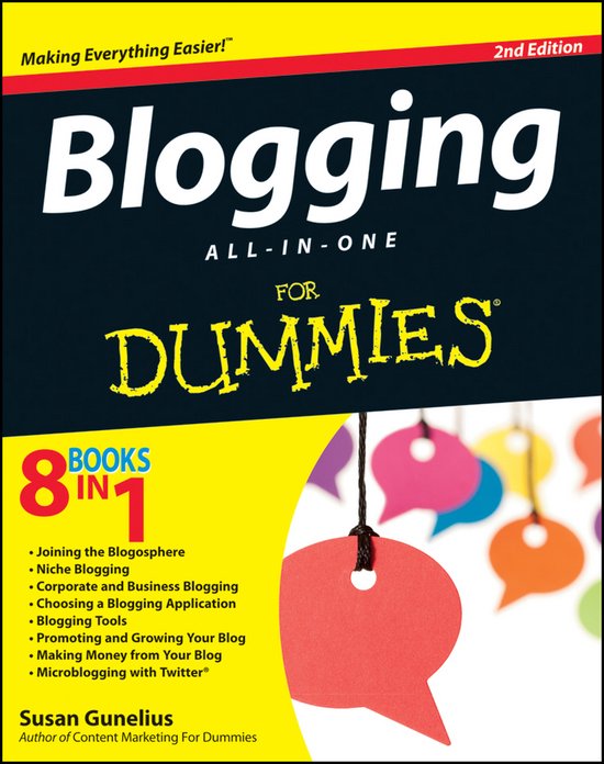 ISBN Blogging All-in-One For Dummies, 2nd Edition, Anglais, Livre broché, 768 pages