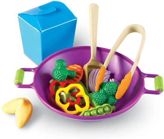 Learning Resources Magnetisch Learning Resources New Sprouts Pasta Tijd - 20 Stuks Speelgoed Pasta & Voedsel Set Voor Doen Alsof Spelen Realistische Plastic Pasta Gehaktballen