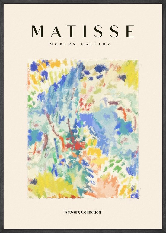 Kleurrijk landschap poster - Henri Matisse