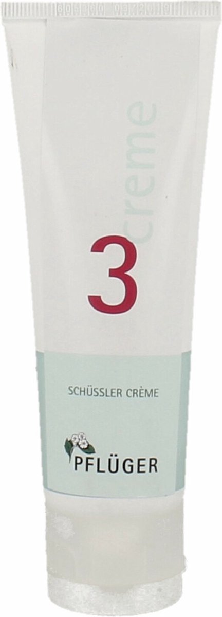 Goedkoopste Schussler zouten Creme nr. 3 Ferrum Phosphoricum D4 75 ml Pflüger